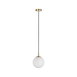 Luminaire à suspension NEORDIC E27 IP20, laiton brossé, blanche gradable