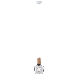 Luminaire � suspension NEORDIC YLVIE E27, bois, d�gager gradable