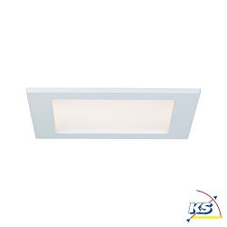 LED Recessed luminaire QUALITY PREMIUM PANEL LED, square, IP44, 1x12W, 2700K, 230V, 165x165mm, white