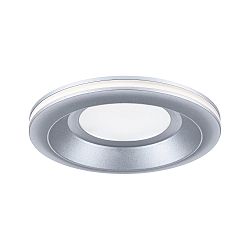 Lumière encastrée SORMUS rond, lot de 1 IP65, chromé mat  6,5W 560lm 3000K 100° 100° CRI >80