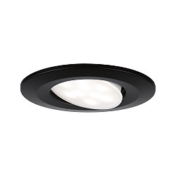 Lumi�re encastr�e CALLA LED pivotant LED IP65, noir mat 6W 500lm 4000K CRI 80-89