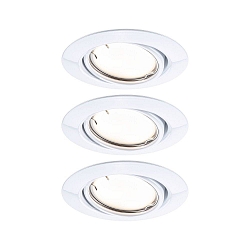 Lumi�re encastr�e BASE COIN LED pivotant, lot de 3, contr�lable par ZigBee LED IP20