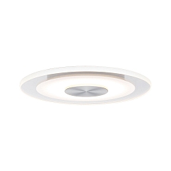Lumière encastrée WHIRL LED lot de 3 IP23, aluminium, satin gradable 3x5,5W 3.000K 110° 110° CRI >80