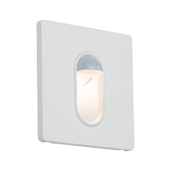 Luminaire d'encastrement mural  WALL angulaire, avec d�tecteur de mouvement, blanche