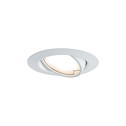 recessed luminaire BASE COIN swivelling, set of 1 IP20, white  5W 370lm 3000K 100° 100° CRI > 80
