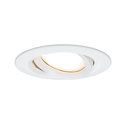 Eclairage d'ext�rieur encastr� NOVA PLUS COIN rond, pivotant Coin IP65, blanc mat gradable