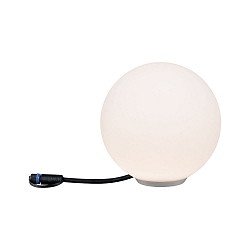 Lumi�re ext�rieure PLUG&SHINE GLOBE petit IP67, blanche gradable