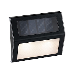 solar wall luminaire DAYTON with brightness sensor IP44, anthracite 