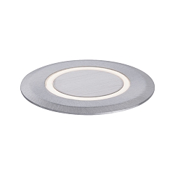 Projecteur encastr� HOUSE LED � 50MM RING rond, passable, commutable IP67, acier inoxydable bross� 