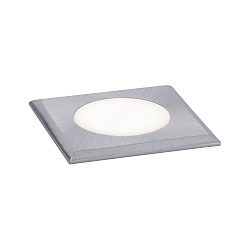 Projecteur encastr� HOUSE LED 50X50MM POINT angulaire, accessible IP65, acier inoxydable bross� 