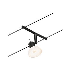 Lampe � corde SHEELA GU5,3, chrome, noir mat 