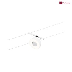Lampe  corde LED WIRE SYSTEMS CORDUO CIRCLE rond, commutable IP20, chrome, blanc mat 