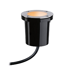 Projecteur encastr� PLUG&SHINE contr�lable par ZigBee LED IP65, acier inoxydable, noir gradable