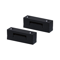 Pi�ce de serrage ULine - STRAP CRIMP isol�, m�canique, lot de 2, noir mat