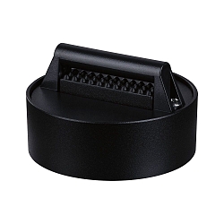 Support de sangle ULine - STRAP HOLDER rond, isol�, m�canique, universal, noir mat