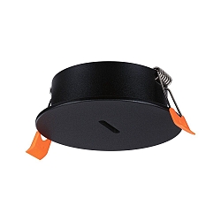 Capot ULine DRILL HOLE BLEND rond, m�canique, version pour montage encastr�, noir mat