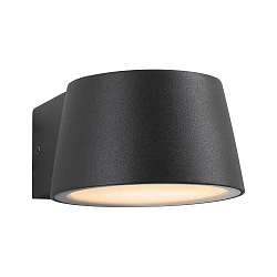 Luminaire mural d’extérieur CAPEA commutable, favorable aux insectes IP44, anthrazit 