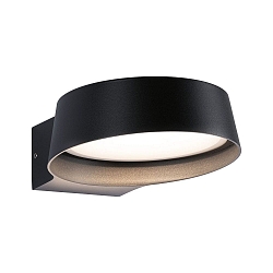 Luminaire mural d’extérieur CAPEA GRAND Bas, plat, rond, commutable IP44, anthrazit 