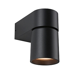 Luminaire mural d’extérieur KIMU commutable, pivotant à la cardan, favorable aux insectes IP44, anthrazit 