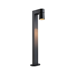 Luminaire borne KIMU 1 SPOT à 1 flamme, commutable, pivotant à la cardan, favorable aux insectes IP44, anthrazit 
