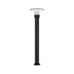 Borne d'éclairage SIENNA PIR avec détecteur de mouvement LED IP44, anthrazit