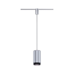 1- Luminaire � suspension monophas� URAIL CORUS E27, chrom� mat
