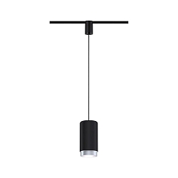 1- Luminaire � suspension monophas� URAIL CORUS E27, noir