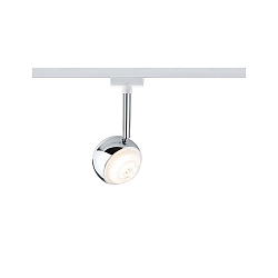 Spot URAIL CAPSULE II LED, chrome, blanche gradable