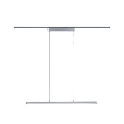 Luminaire � suspension monophas� URAIL ZIGBEE LENTO Tunable White, contr�lable par ZigBee LED IP20, chrom� mat gradable