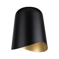 Abat-jour ALVARO URail DecoSystems, or mat, noir