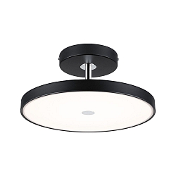Luminaire de plafond HILDOR IP20, mat, noir gradable