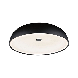Luminaire de plafond JARON IP20, mat, noir gradable