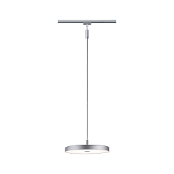 1- Luminaire � suspension monophas� HILDOR URail IP20, chrom� mat gradable