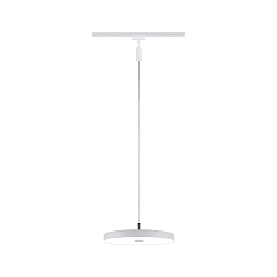 1- Luminaire � suspension monophas� HILDOR URail IP20, blanc mat gradable
