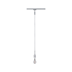 Luminaire � suspension URAIL DECOSYSTEMS E14, chrom� mat gradable