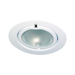 Furniture recessed luminaire KLIPP KLAPP, 12V, G4, 72mm, white