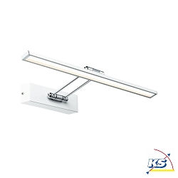 Eclairage de tableau GALERIA BEAM FIFTY LED avec bras articul, inclinable, blanche 