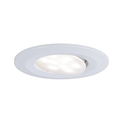 Plafonnier encastr� CALLA LED pivotant IP65, blanc mat 