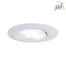 Outdoor LED Recessed spot CALLA IP65 DIM, swivelling, 230V, each 6.5W 4000K 560lm 100, dimmable, white matt