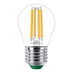 Ampoule � filament forme de gouttes MAS LEDLuster ND CL GUE P45 E27 2,3W 385lm 2700K 