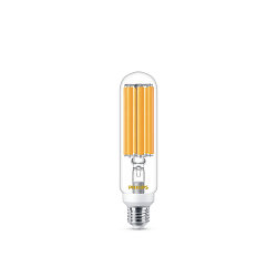 LED forme tubulaire MASTER LED SON-T UE M 5.4KLM 28.5W 727 commutable clair E27 28,5W 5400lm 2700K 300° CRI >70  transparent