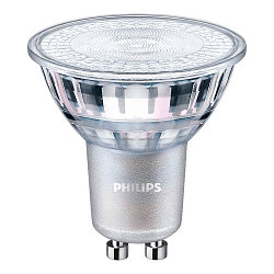 LEDspot PAR16 MASTER VALUE DTW 3.7-50W GU10 927 36� GLASS Dim-To-Warm PAR16 clair GU10 3