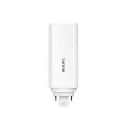 Lampe compacte à LED COREPRO PL-T HF/MAINS 6.5W 830 4P 720LM 4 pôles, commutable terne GX24q-2 6,5W 720lm 3000K 120° CRI 82 