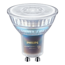 Lampe � r�flecteur LED MASTERCONNECT LEDSPOT IA PAR16 927 Contr�le des apps PAR16 GU10 5W 345lm 2700K 36� CRI 90 gradable