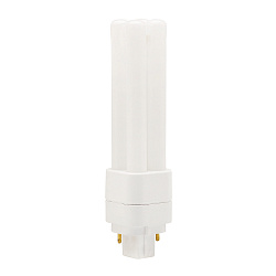 Lampe compacte � LED ESSENCE DUO18 EM 840 (RALUX DUO RETROFIT) commutable terne G24d 7W 900lm 4000K 280� CRI >80  mat