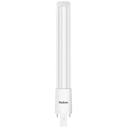 Lampe compacte � LED ESSENCE S11 RETROFIT RALUX S commutable terne G23 6,5W 720lm 4000K 120� CRI >80  mat