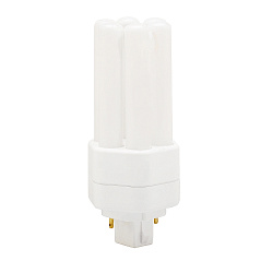 Lampe compacte à LED ESSENCE TRIO18 EM 830 (RALUX TRIO RETROFIT) commutable terne G24d 7W 850lm 4000K 280° CRI >80 mat