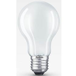 Lampe LED forme poire ESSENCE+ KLASSIK A40 827/F commutable terne 2,2W 470lm 2700K 330° CRI >80 