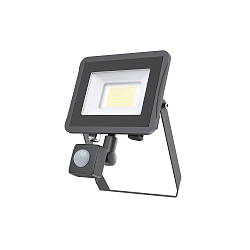 Projecteur STAR 3000/840 BK SENSOR avec capteur, inclinable, commutable IP65, noir 