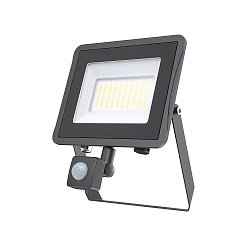Projecteur STAR 3000/830 BK SENSOR avec capteur, inclinable, commutable IP65, noir 
